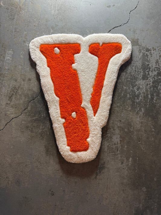 Orange Vlone Rug(ships next day)